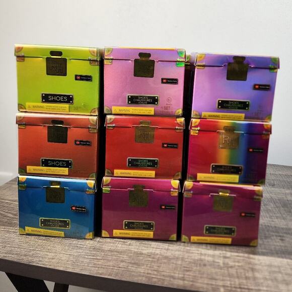 Rainbow High Mini Accessories Studio Shoes Lot of 27 NEW Sealed Boxes - Picture 1 of 6